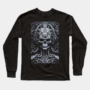 hyperrealistic cyborg Long Sleeve T-Shirt